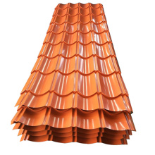 DX51D RAL9003 Pre painted Trapezoidal GI Iron Roofing Steel Sheet